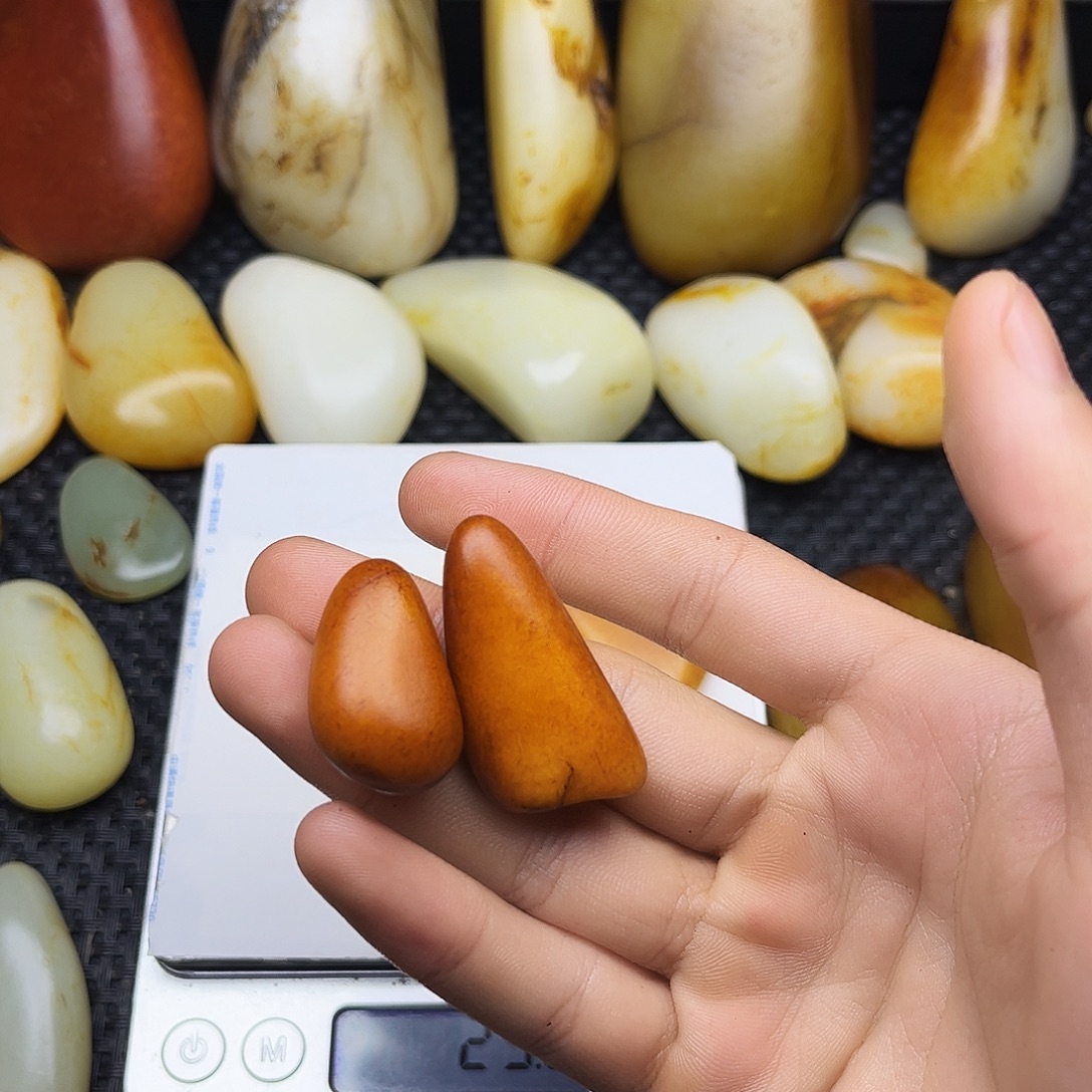 魅***洋和田玉未镶嵌挂件