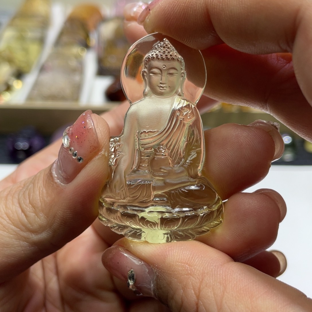 水晶颈饰未镶嵌定制