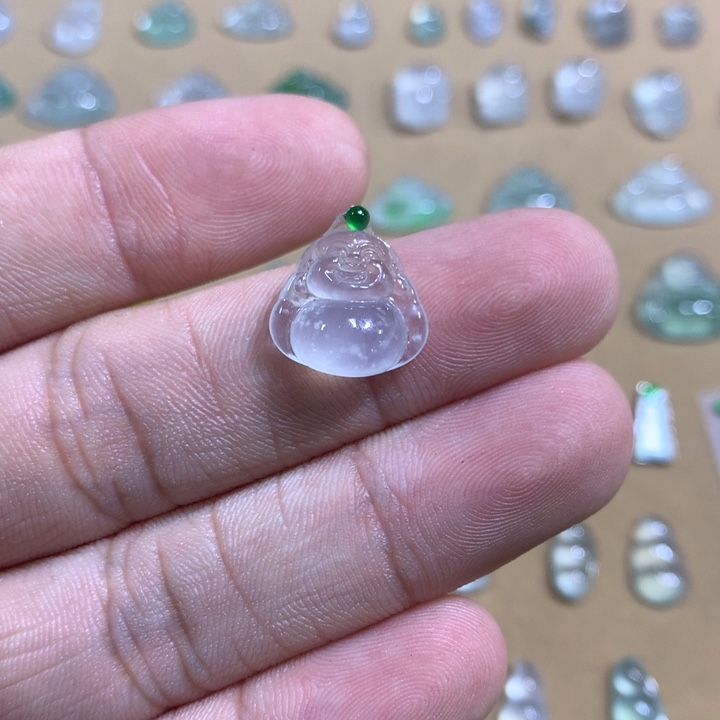 翡翠未镶嵌吊坠(不含链)翡翠吊坠