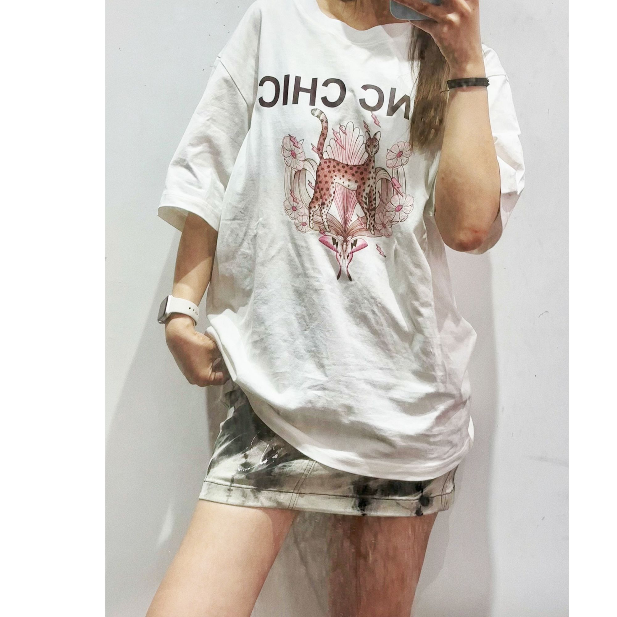 品牌印花T恤S222TS299