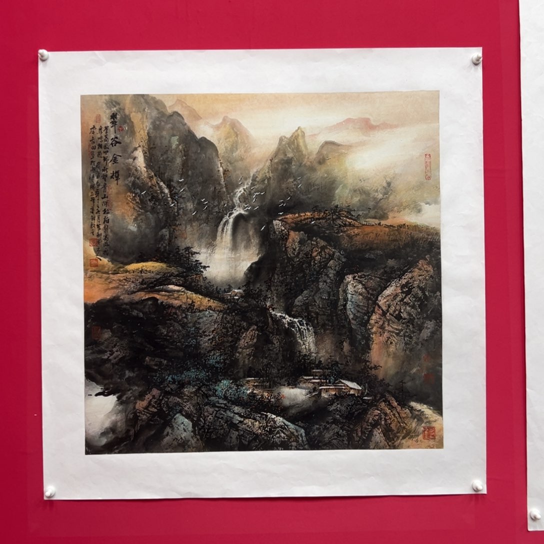 国画我**旧李长田老师作品欣赏