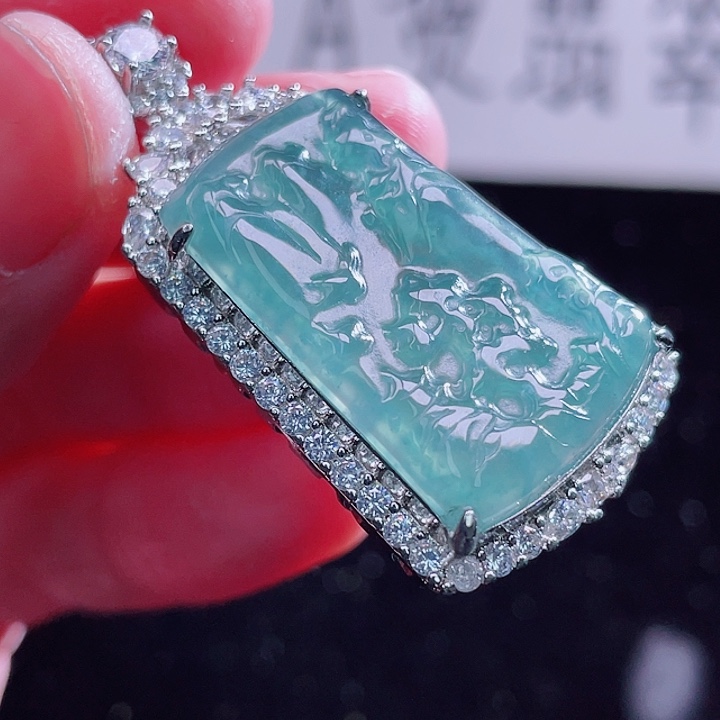 翡翠颈饰未镶嵌99999999999