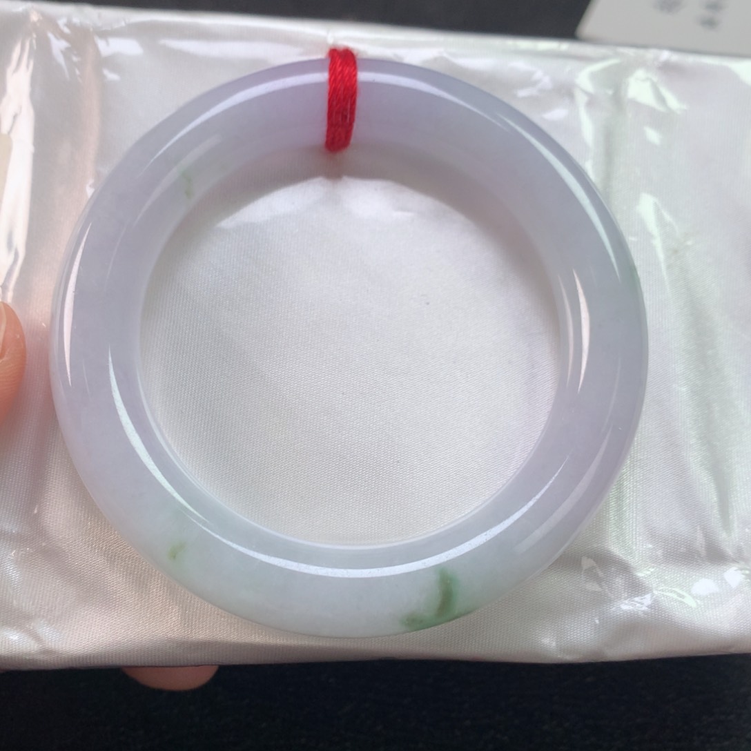 未镶嵌手镯翡翠缅甸天然翡翠手镯56