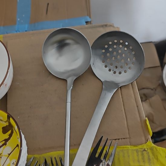 瑕疵品，火锅勺漏，一套
