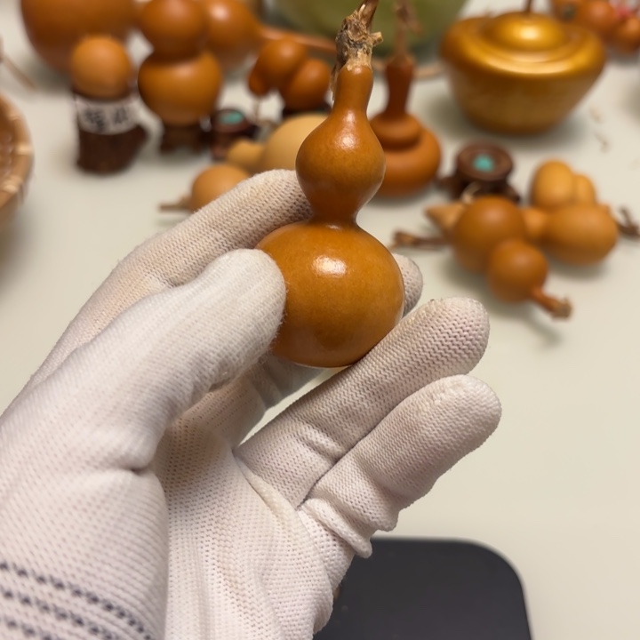 彼***开天然手捻老皮葫芦