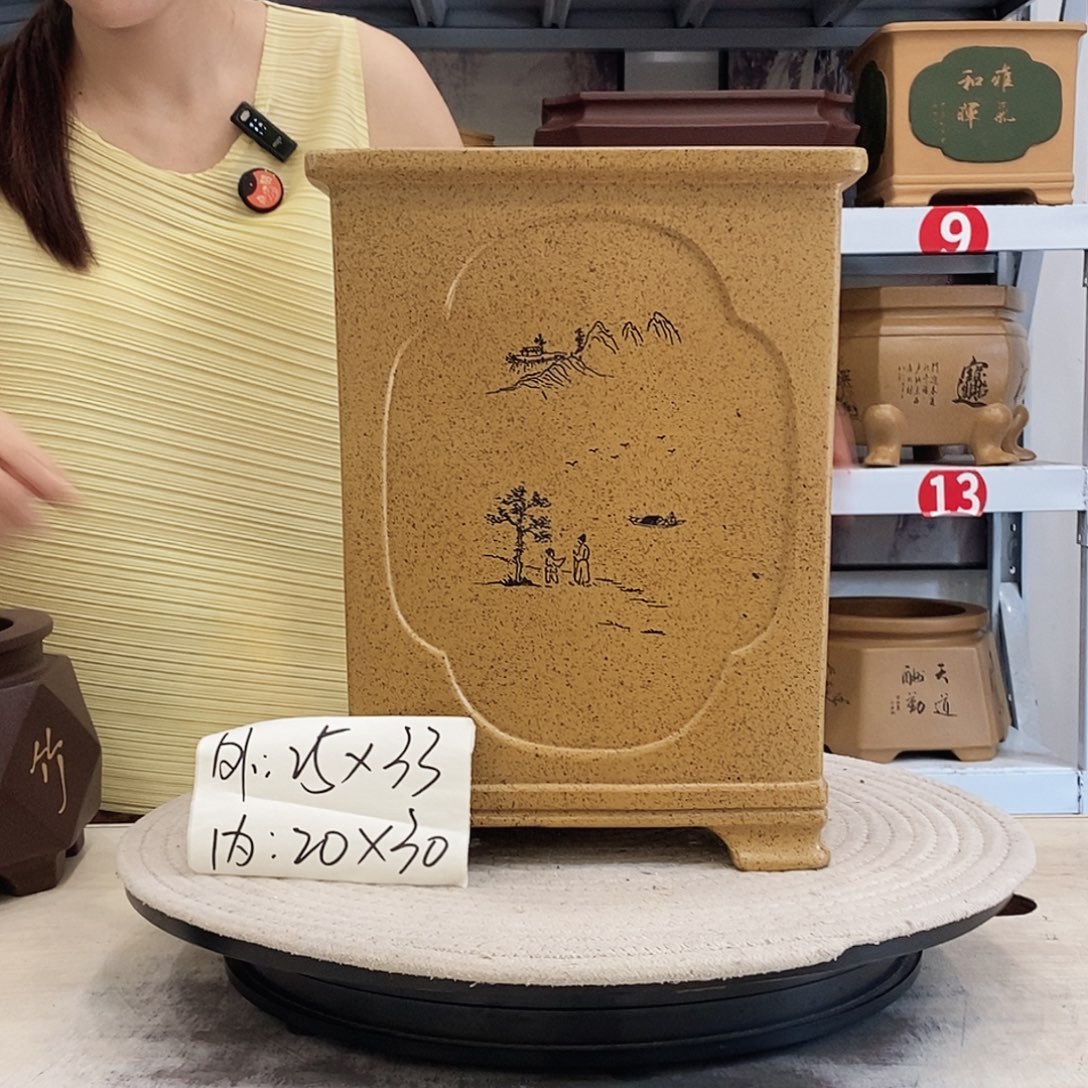 紫砂花盆紫砂花盆
