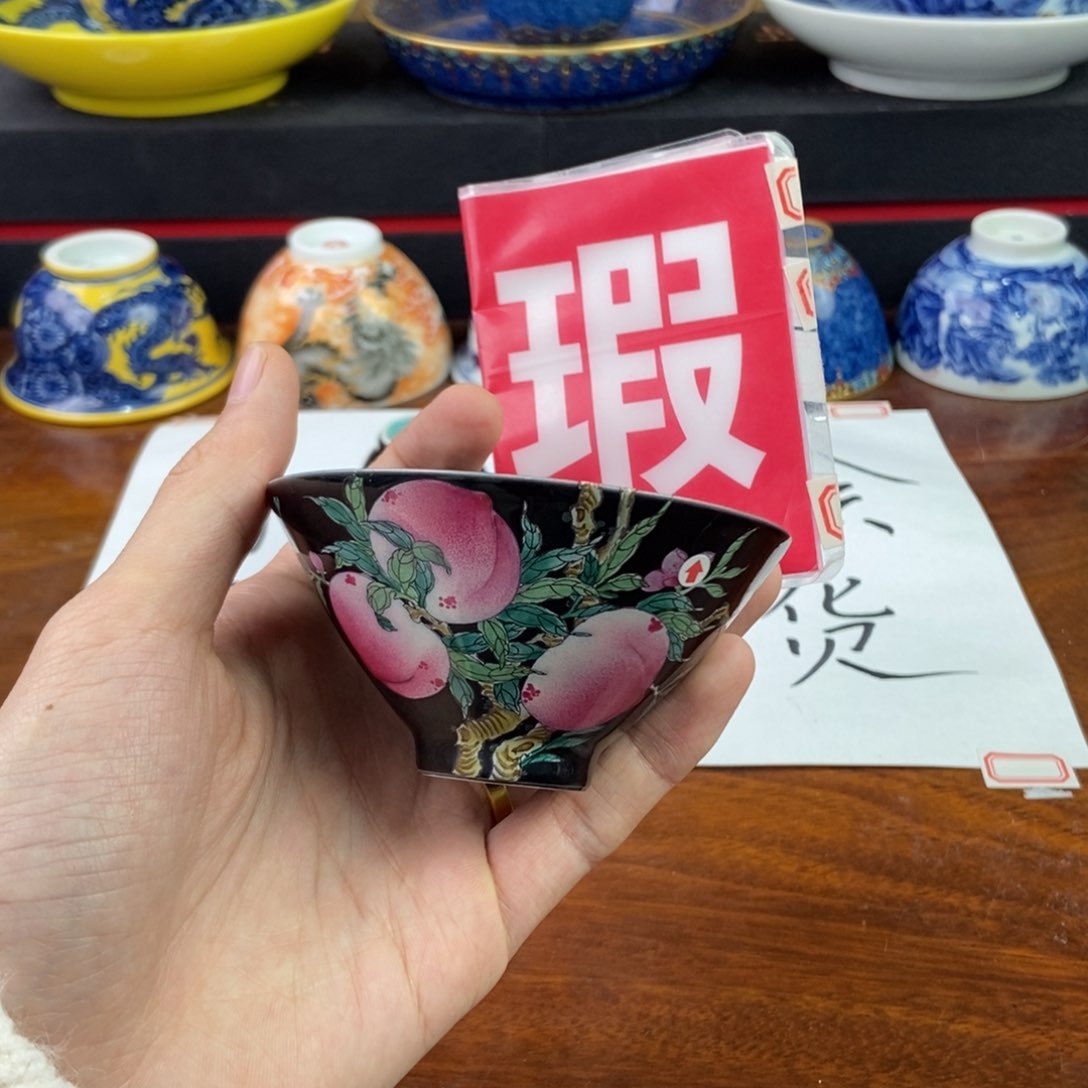 杯景德镇手绘陶瓷艺术