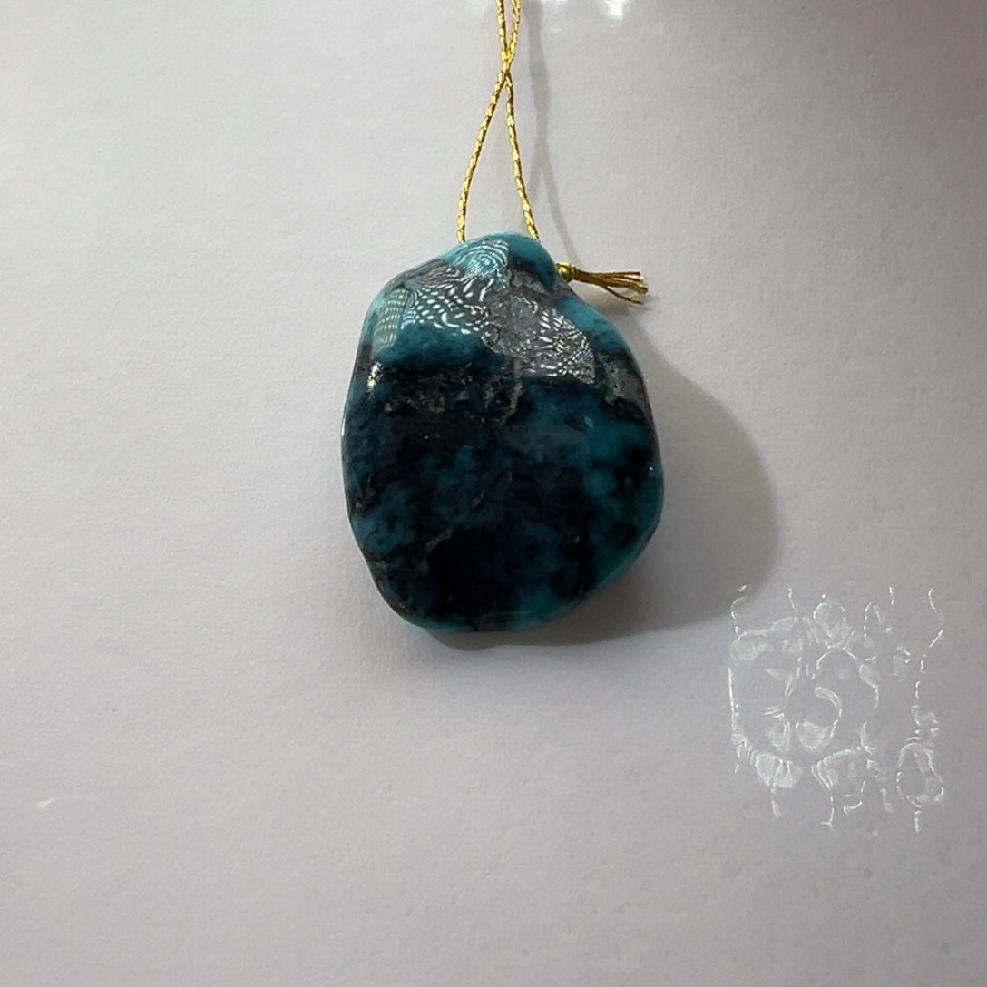 绿松石未镶嵌挂件