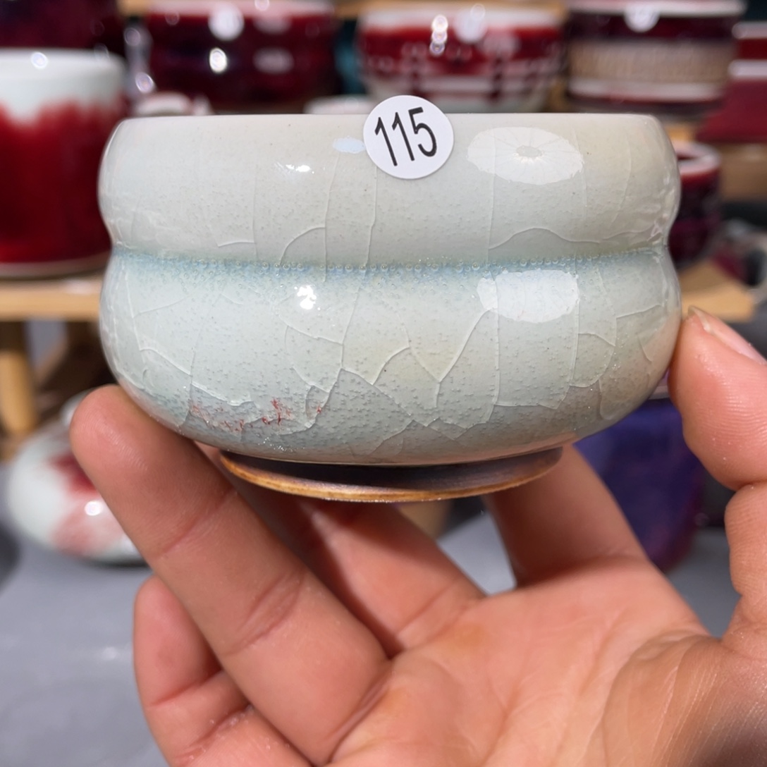 瓷片纯手工制作……微微瑕