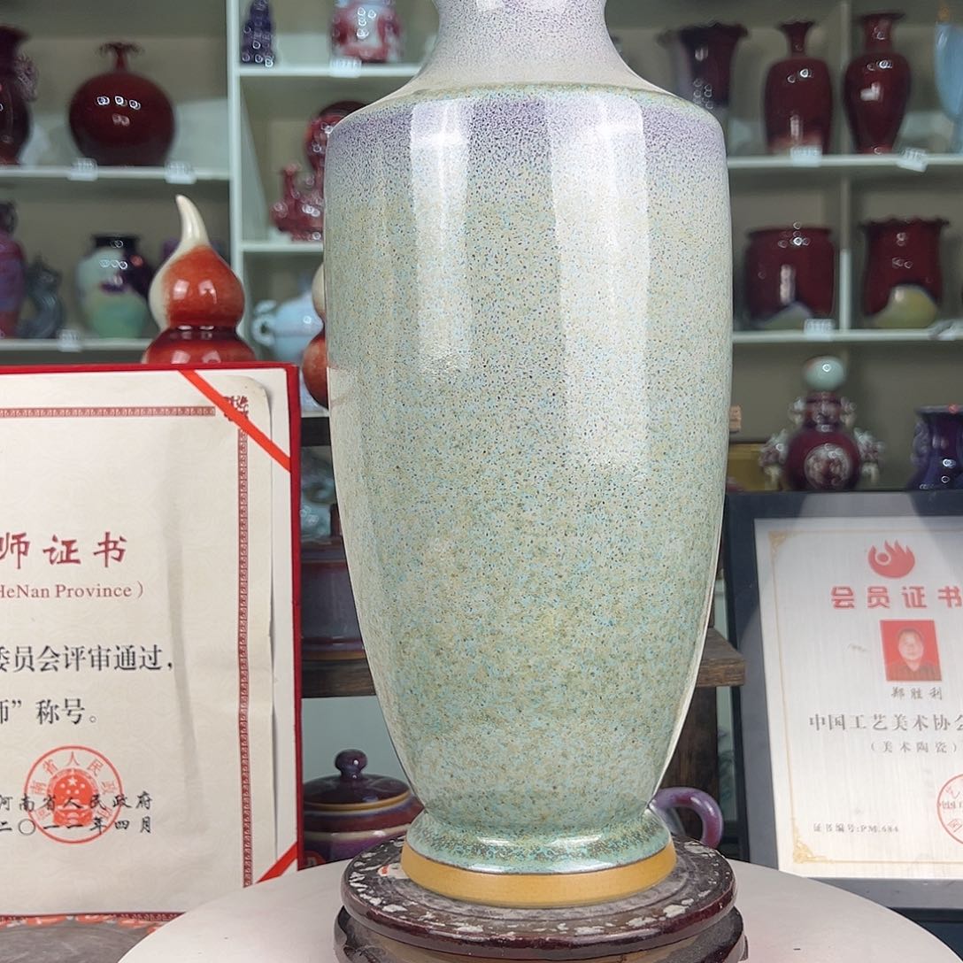 摆件郑家钧窑摆件