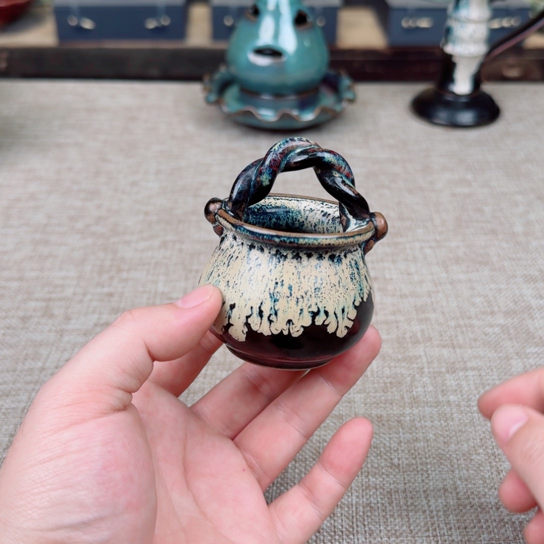 摆件陶瓷旧藏摆件