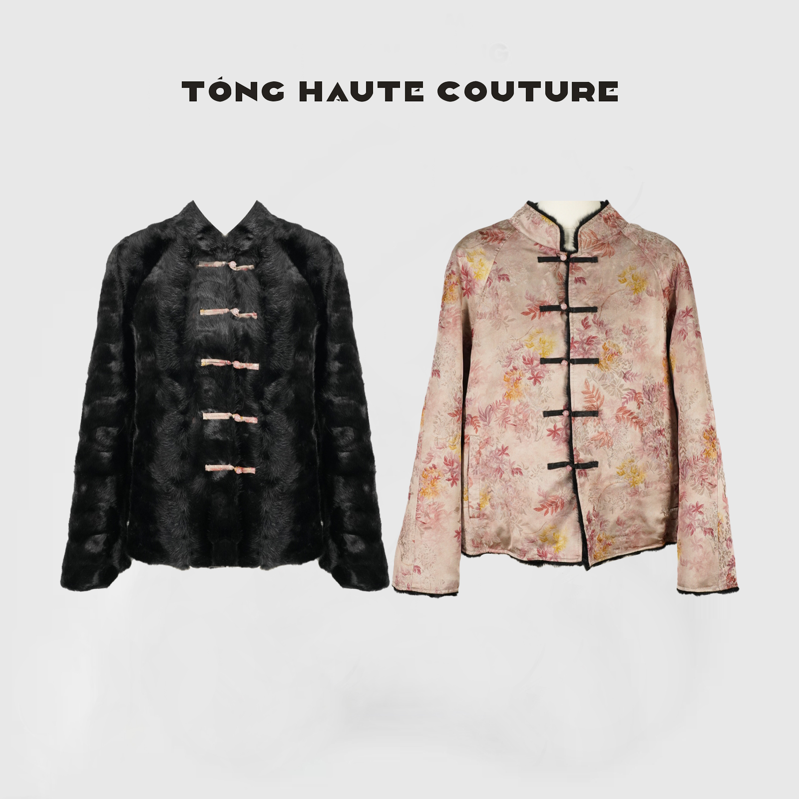 【岚烟】冬季新款轻奢双面穿进口水貂+人丝外套 YW666