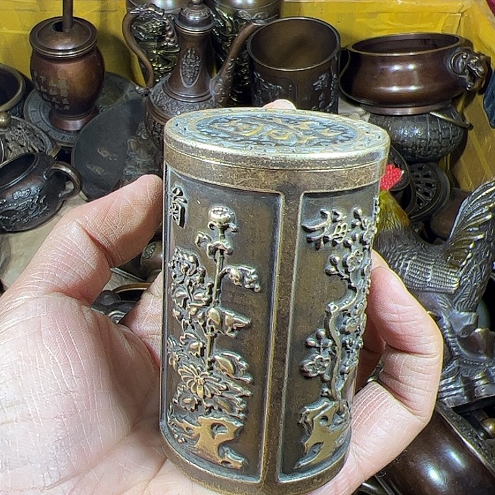 铜器客厅装饰摆件 