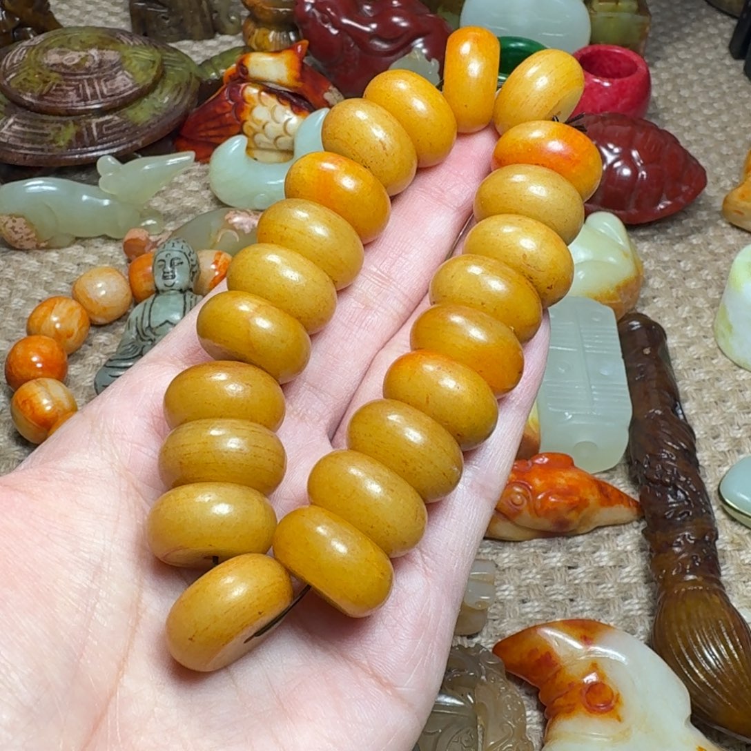 白玉菩提吊坠挂件