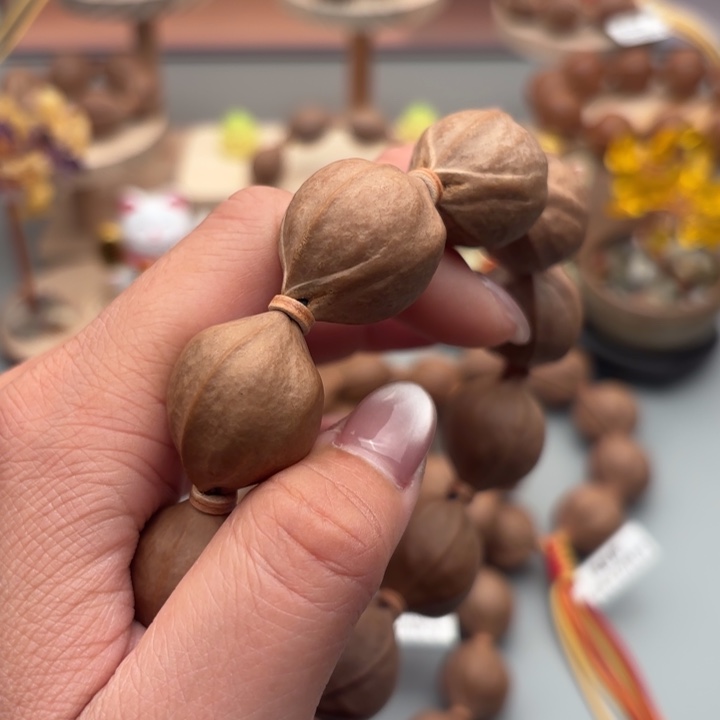 野***马橄榄核手串/手链梅林铁核梅林发货