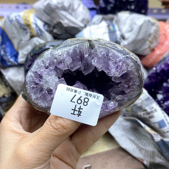 未镶嵌紫晶大型摆件（非配饰）
