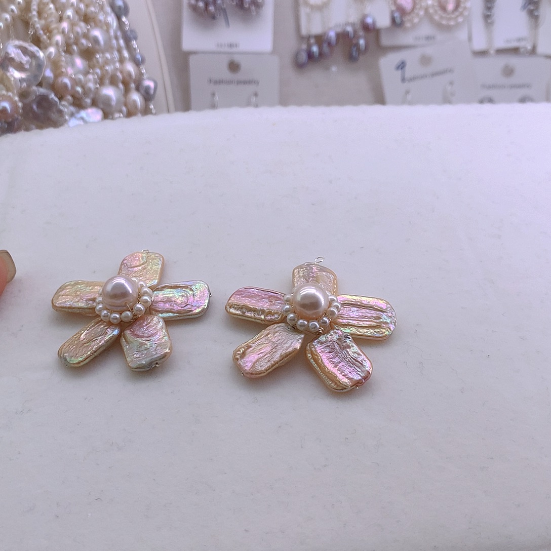 桂***糖未镶嵌淡水珍珠吊坠