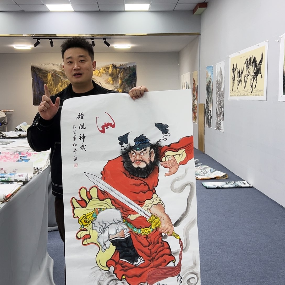 国画国画作品宣纸纯手绘