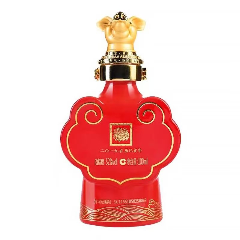 泸州老窖封藏大典生肖系列（猪）酒100ml小酒版52度100ML