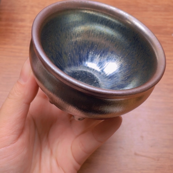 茶盏建窑建盏主人杯