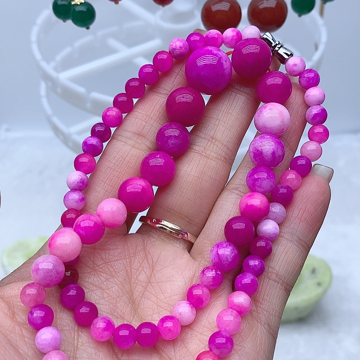 玛瑙/玉髓合金手链