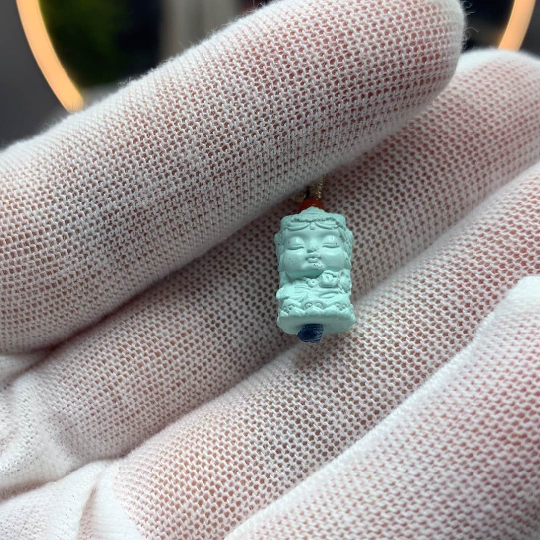 绿松石挂件未镶嵌