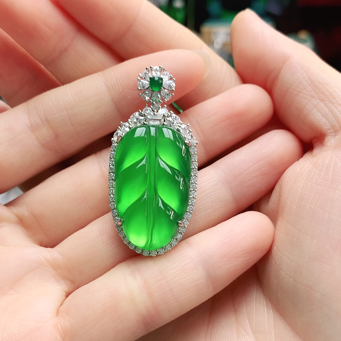 玛瑙/玉髓吊坠银S925镶嵌