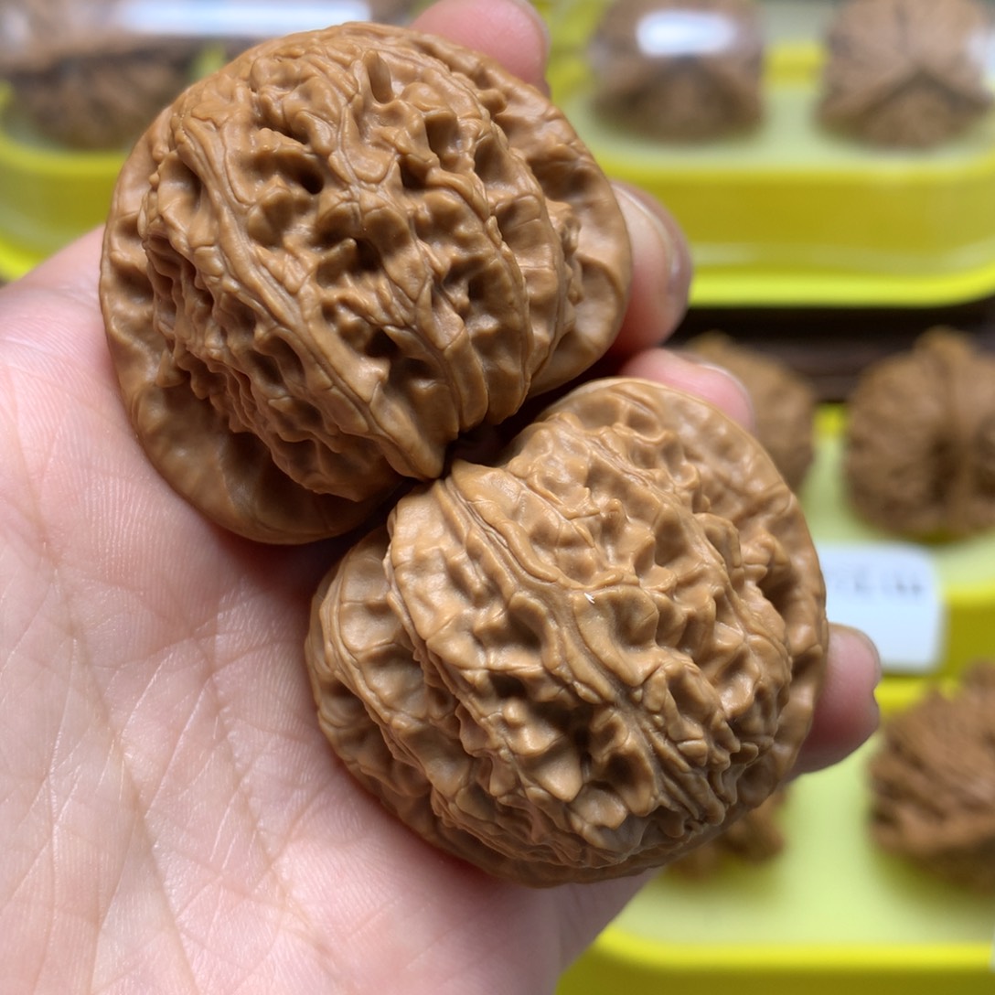 文玩核桃把件41白狮子