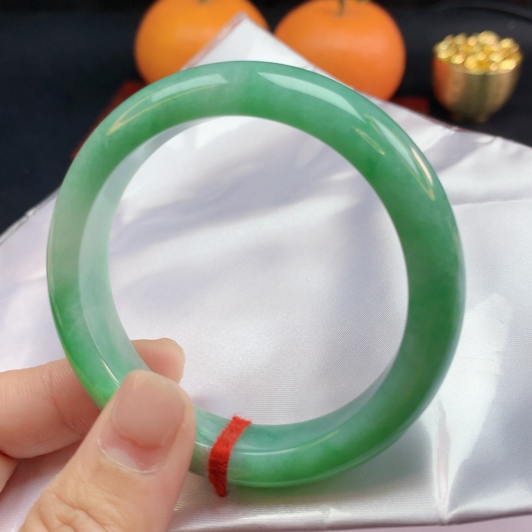 翡翠手镯未镶嵌53圈2263