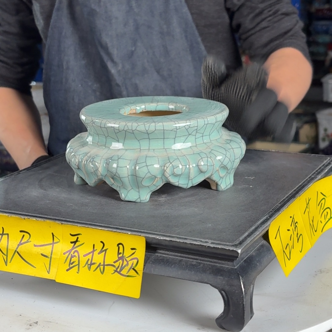 一风堂石湾花盆 面宽14