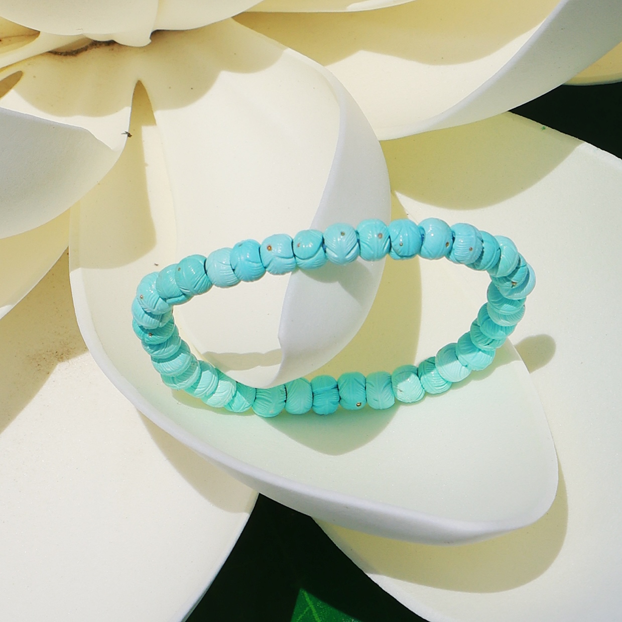 五月火活动 原矿绿松石手串(拉萨直发 6mm+多样发)DU250513401