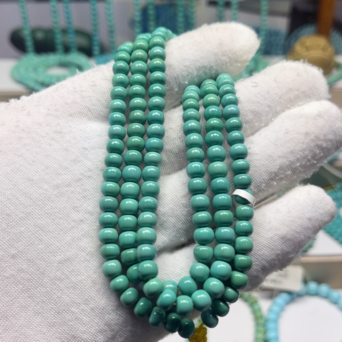 绿松石未镶嵌手链