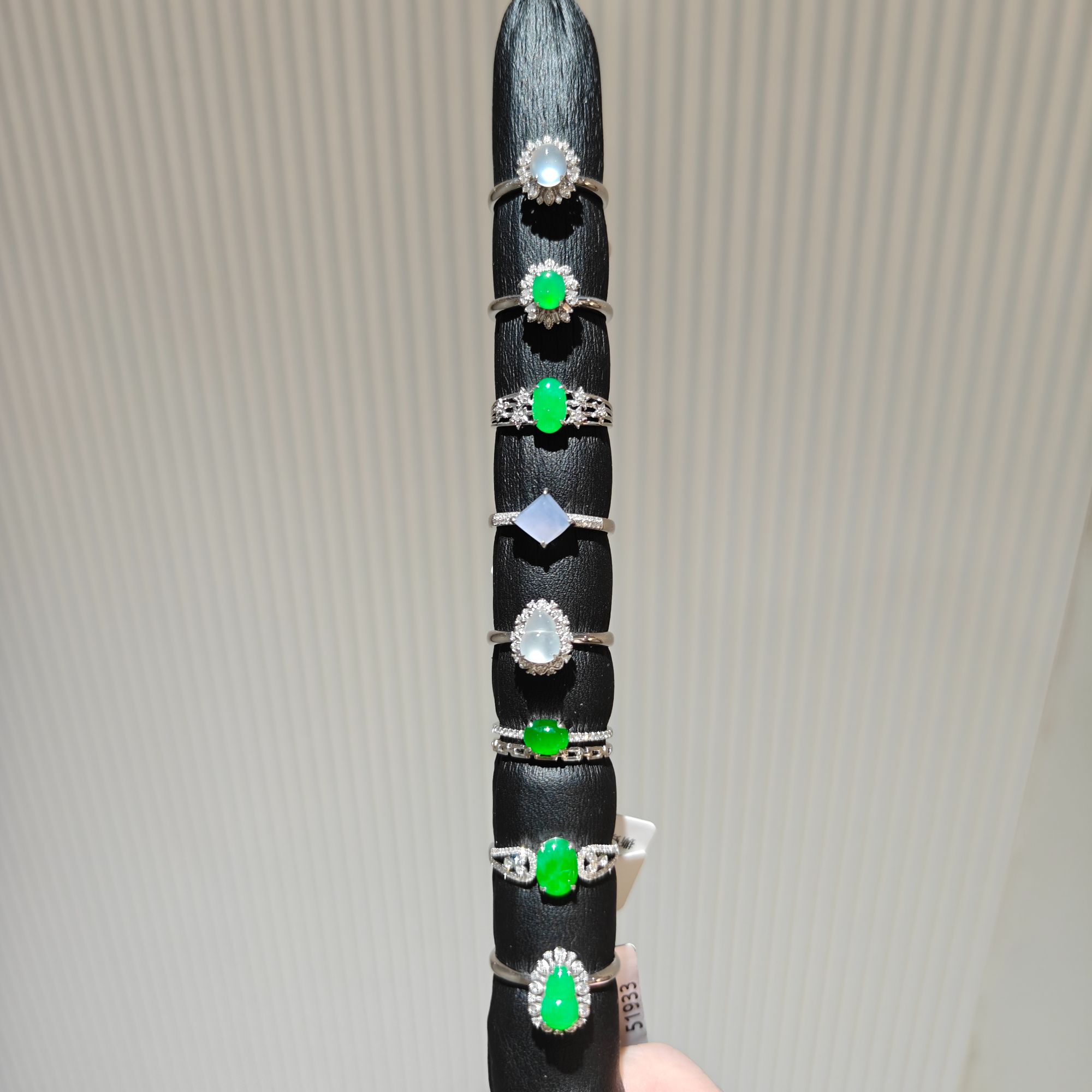 【可心彩虹盘】翡翠-18K金-多样性发一件-AY004|CXQ21