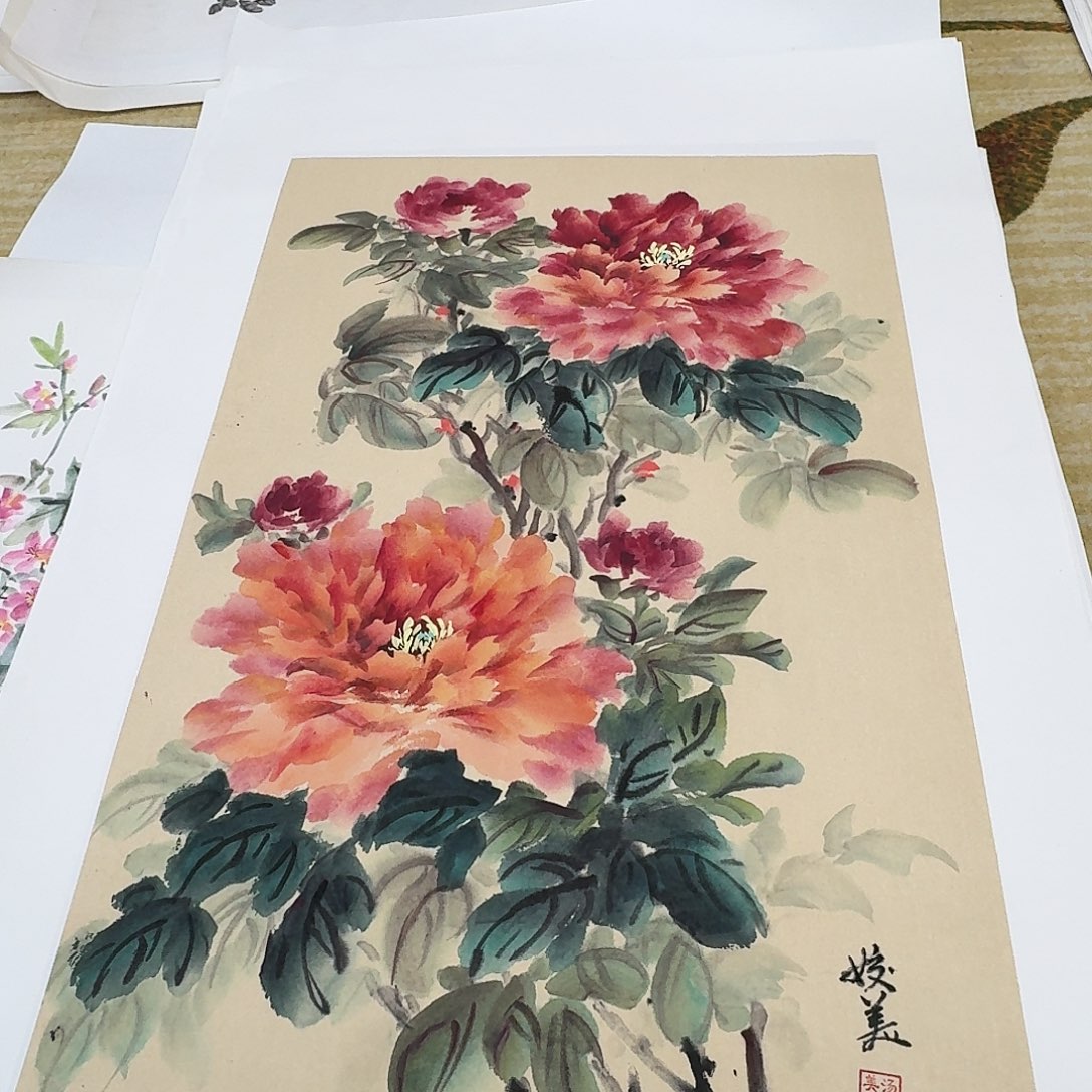 国画三尺整哈哈姐姐