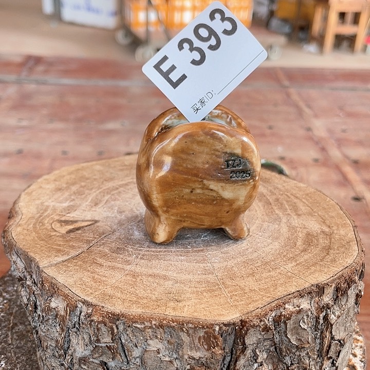 紫砂花盆鼓盆 s 内口3x1.8