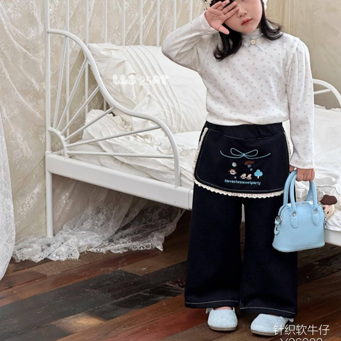 常规款女童装大童洋气卡通风春秋套装男女通用秋季