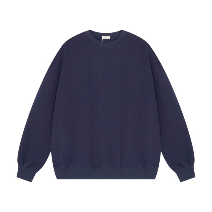 原创加绒套头卫衣女冬2025新款宽松圆领净版光版340