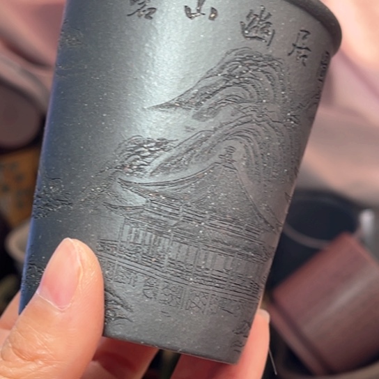 紫砂茶杯宜兴紫砂具