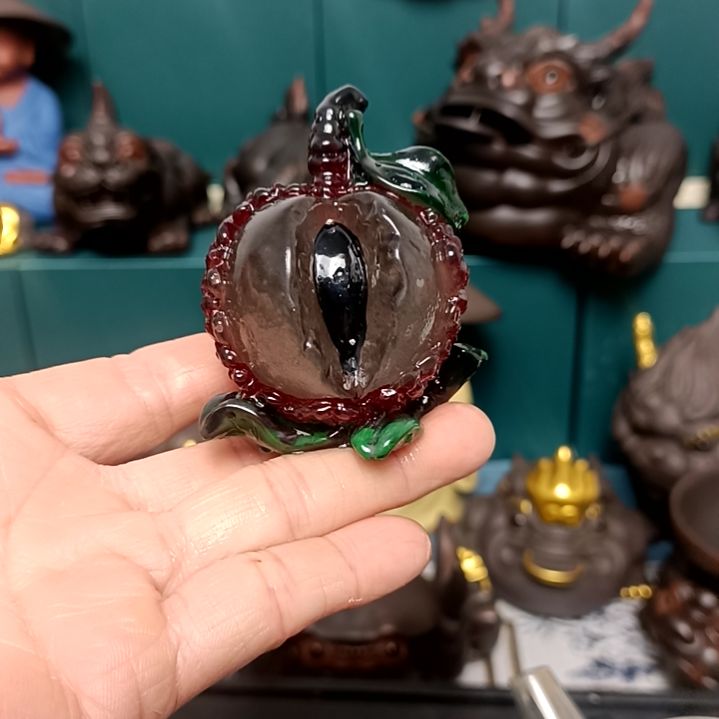 茶宠变色荔枝茶宠摆件