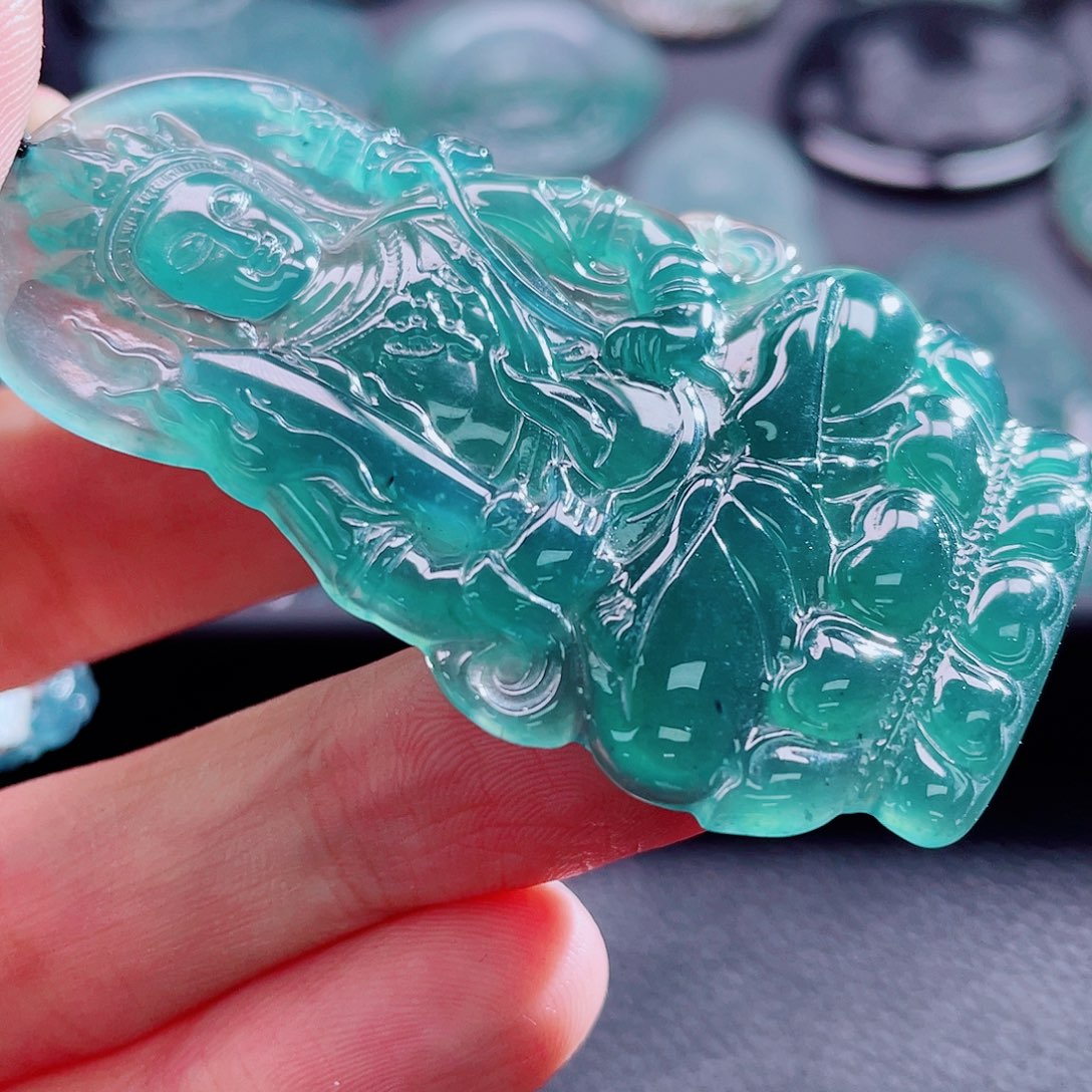 翡翠颈饰未镶嵌858689589