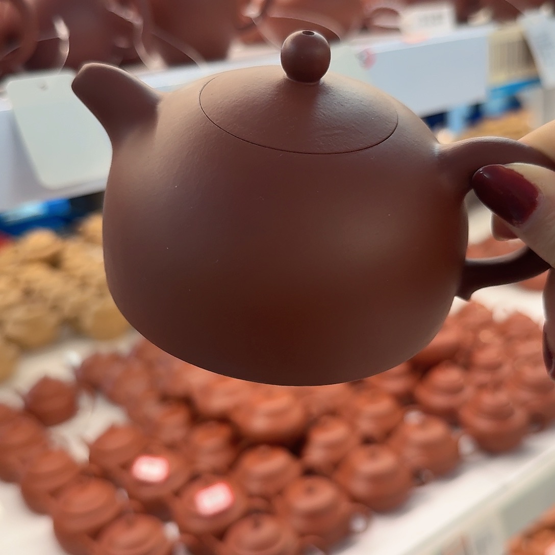 紫砂茶壶黄龙山原矿朱泥260