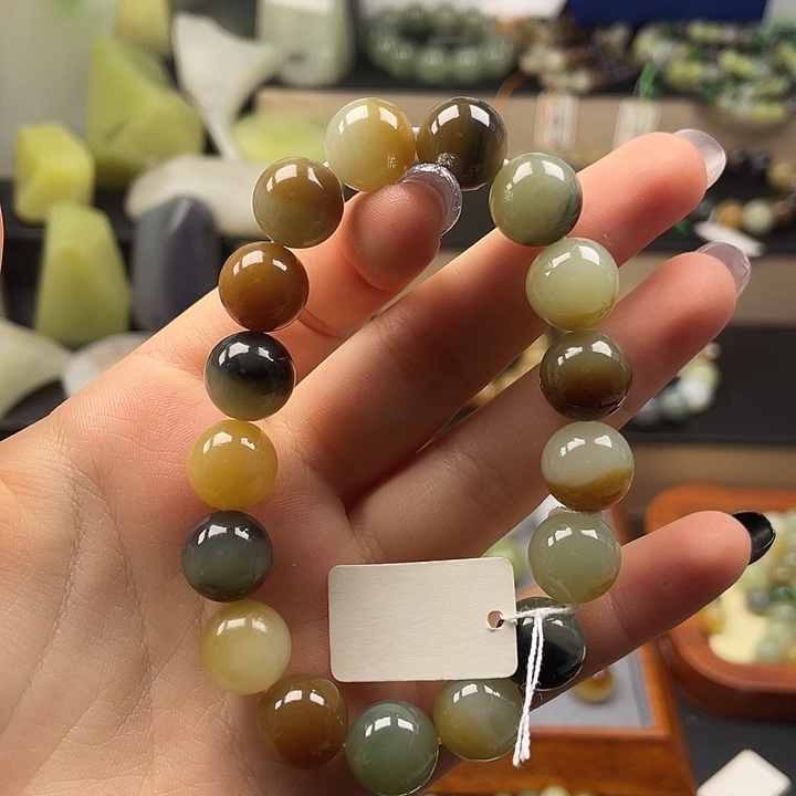 和田玉（糖玉）未镶嵌手链