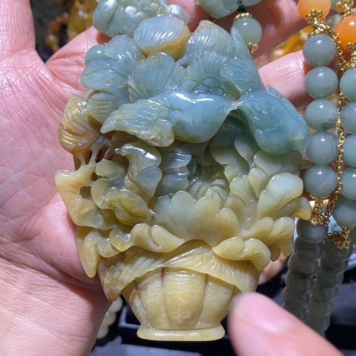 岫玉岫玉吊坠未镶嵌