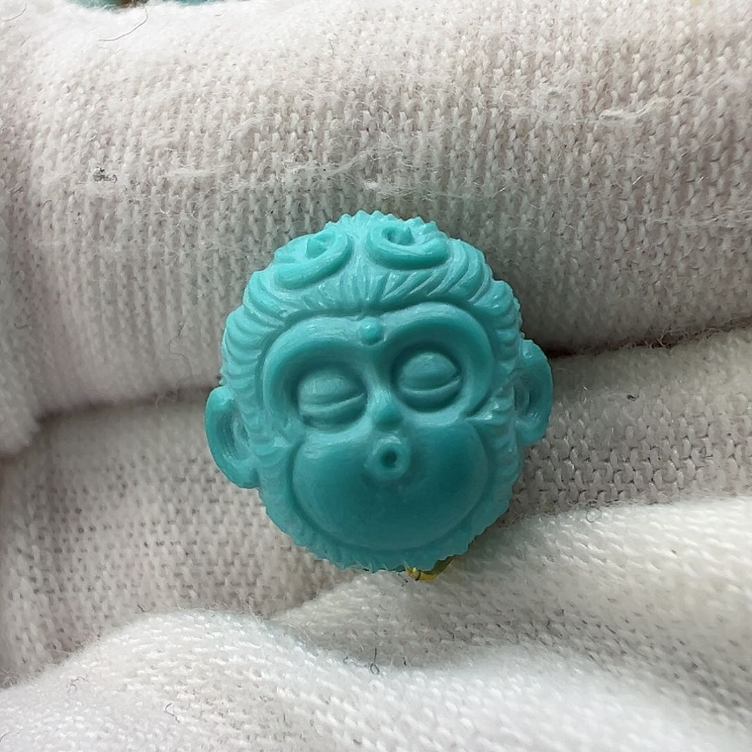 绿松石猴宝宝未镶嵌