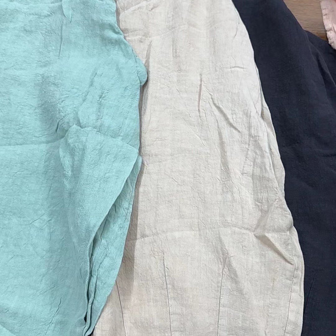 主播过款  喜欢的扣1 给编号再拍 亚麻上衣