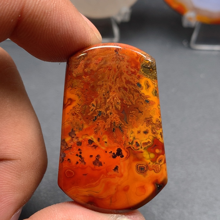 玛瑙/玉髓颈饰未镶嵌e**7