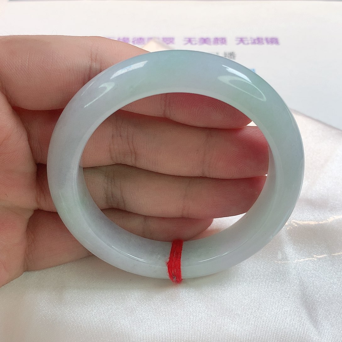 翡翠未镶嵌手镯374号