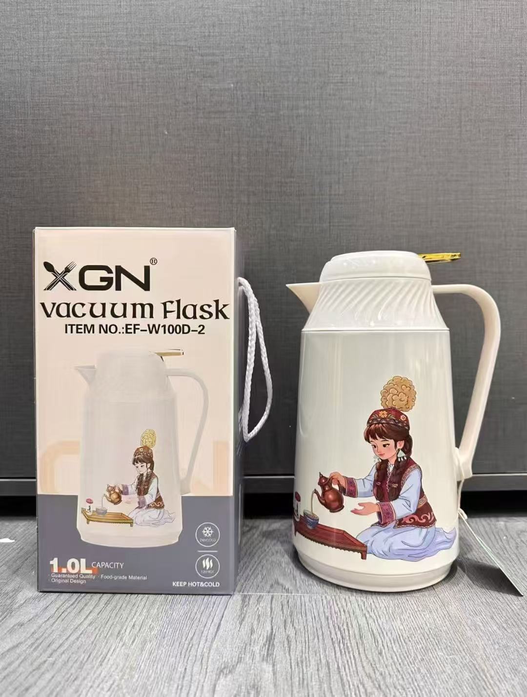 【简爱好物】网红民族风家用创意简约1升保温壶