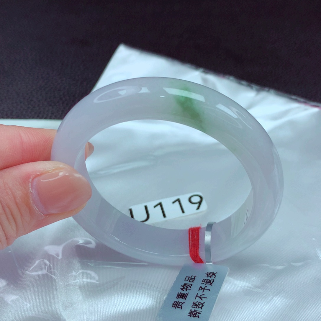 翡翠手镯未镶嵌手镯88