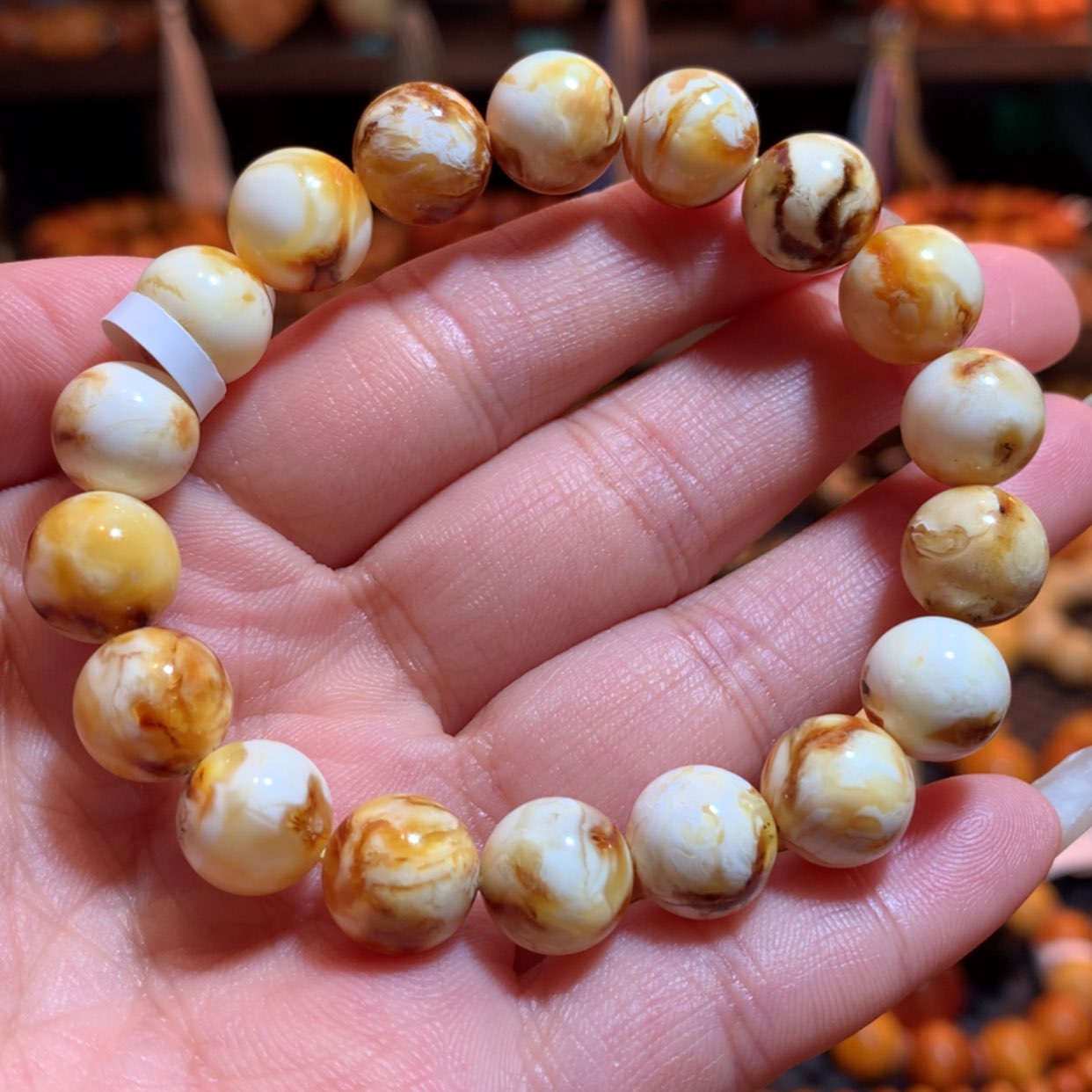 【闪购商品】手串蜜蜡未镶嵌蜜蜡手串